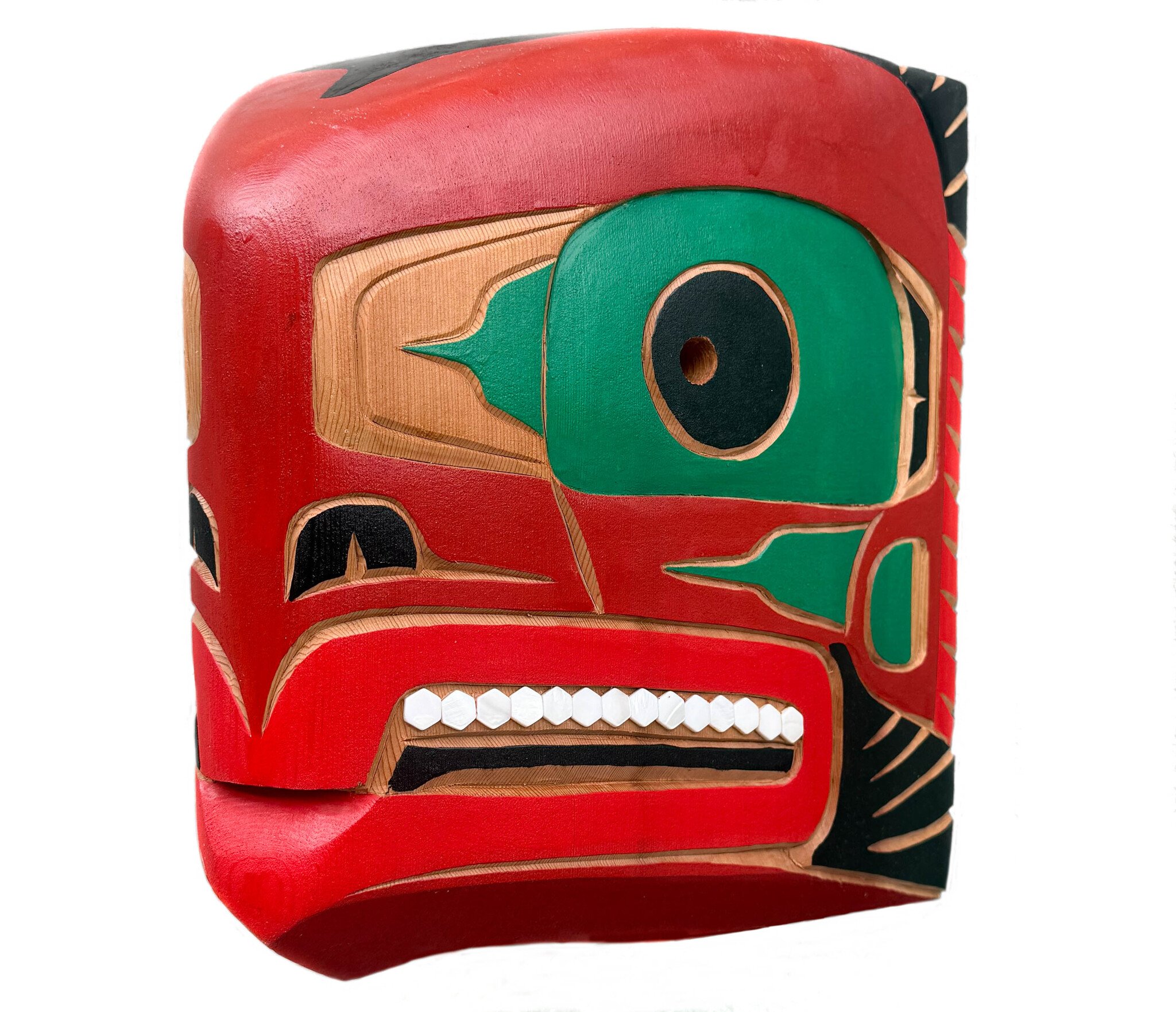 Coast Salish Salmon Mask