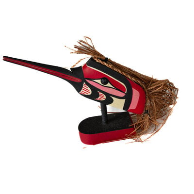 Miniature Pink Hummingbird Mask