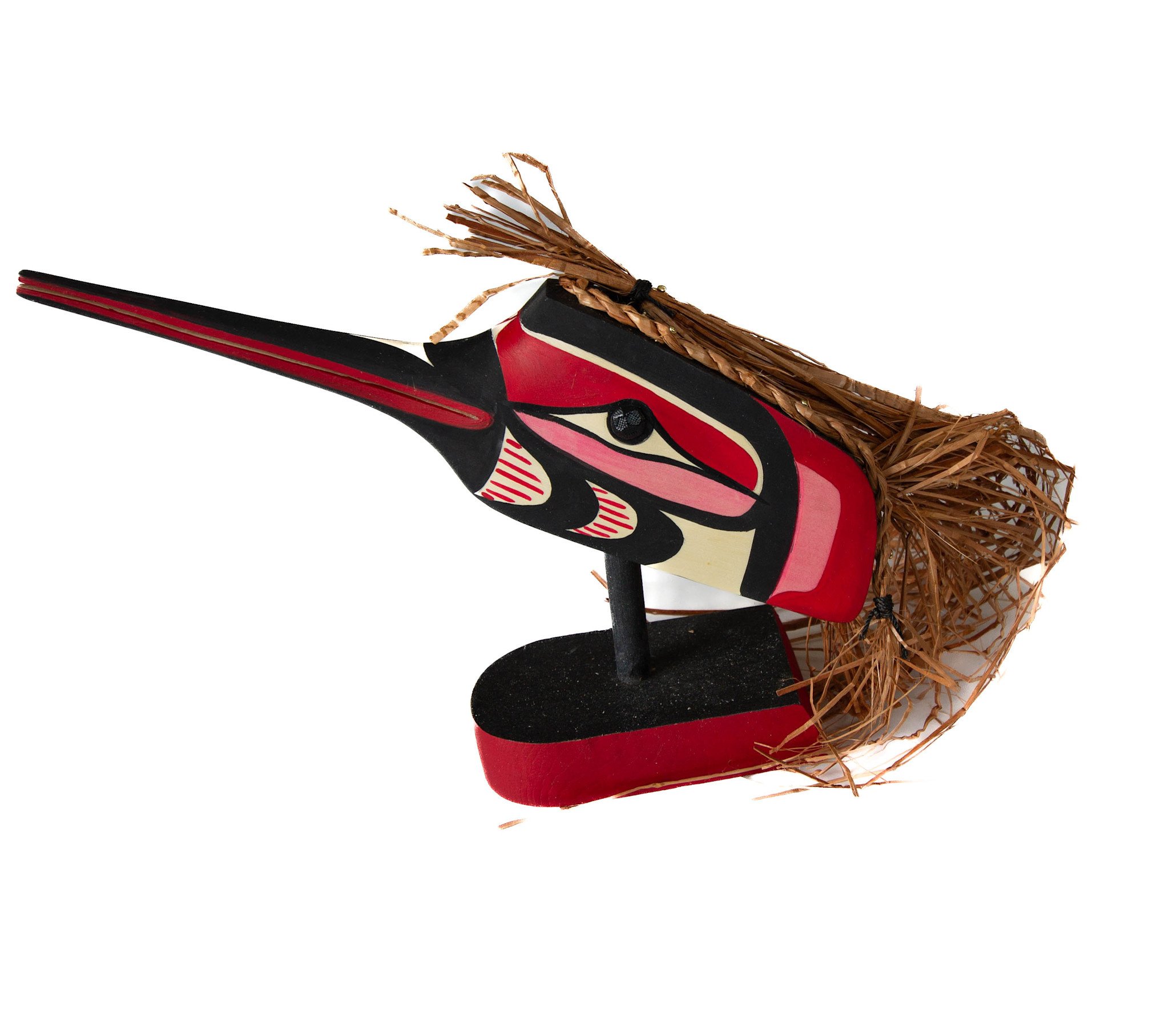 Miniature Pink Hummingbird Mask
