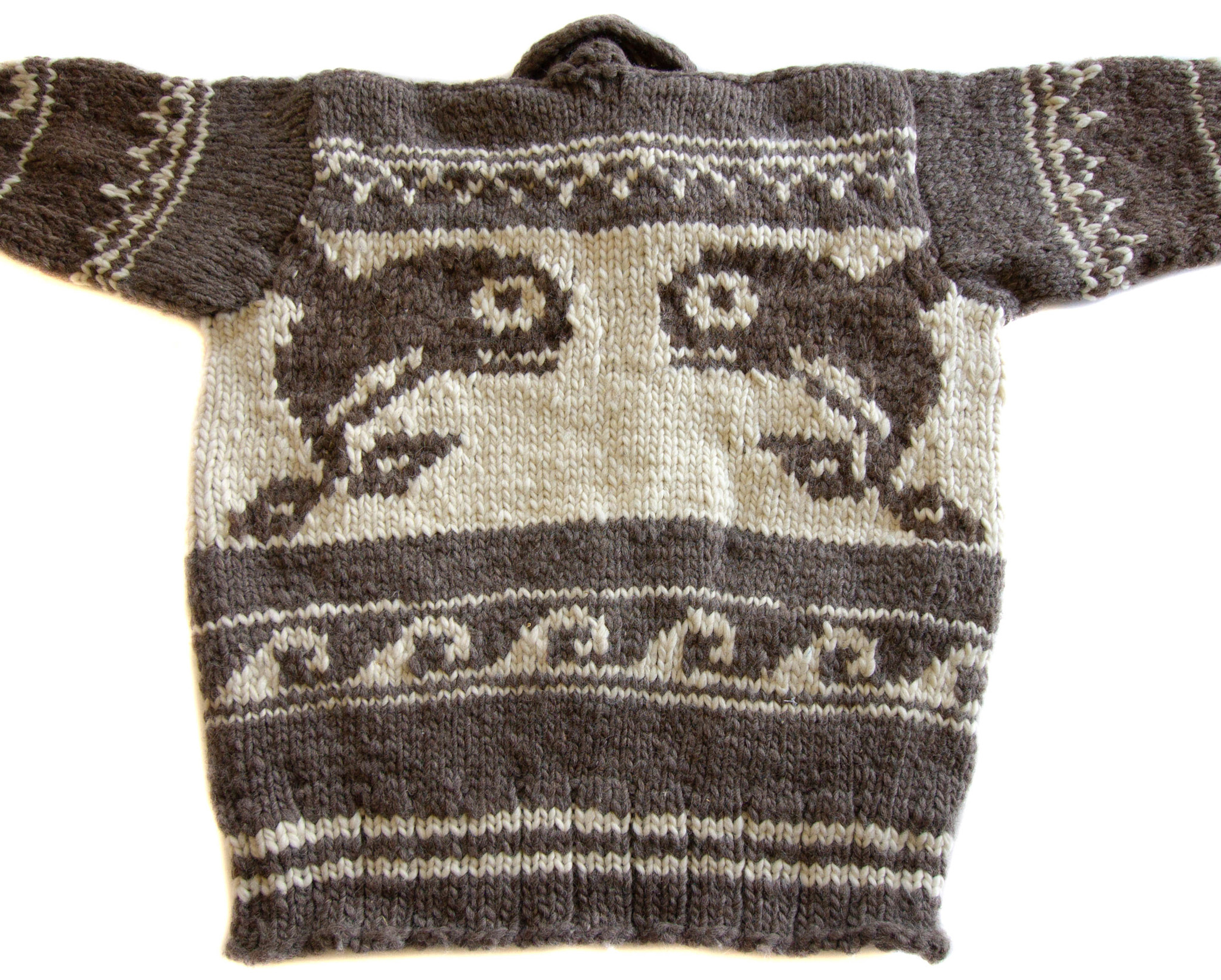 L / XL Orca Cowichan Sweater