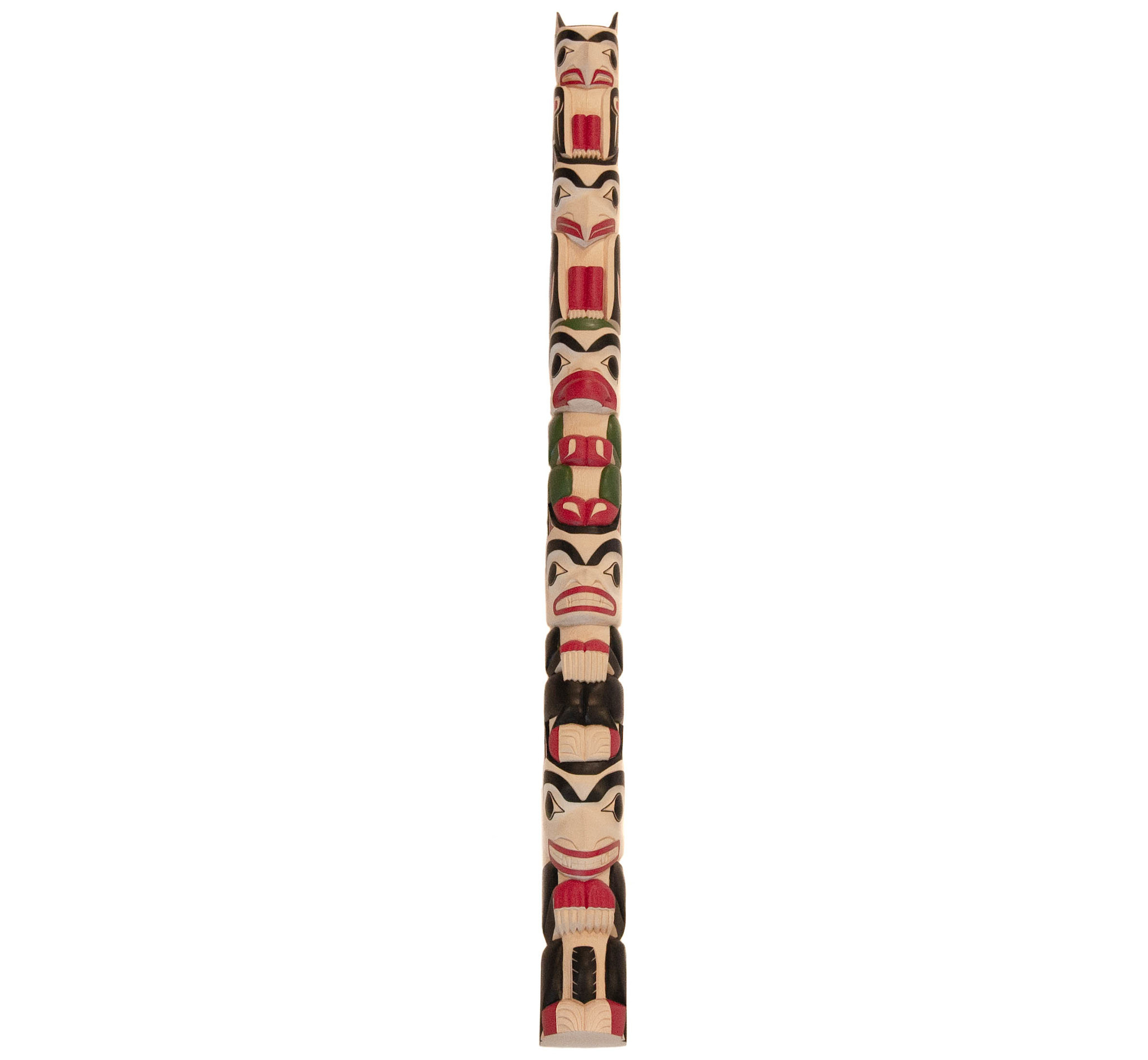 Five Figure Model Gitxsan Pole