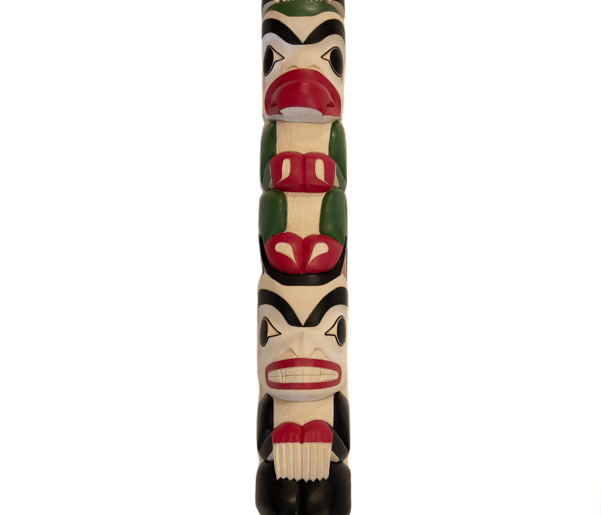 Five Figure Model Gitxsan Pole