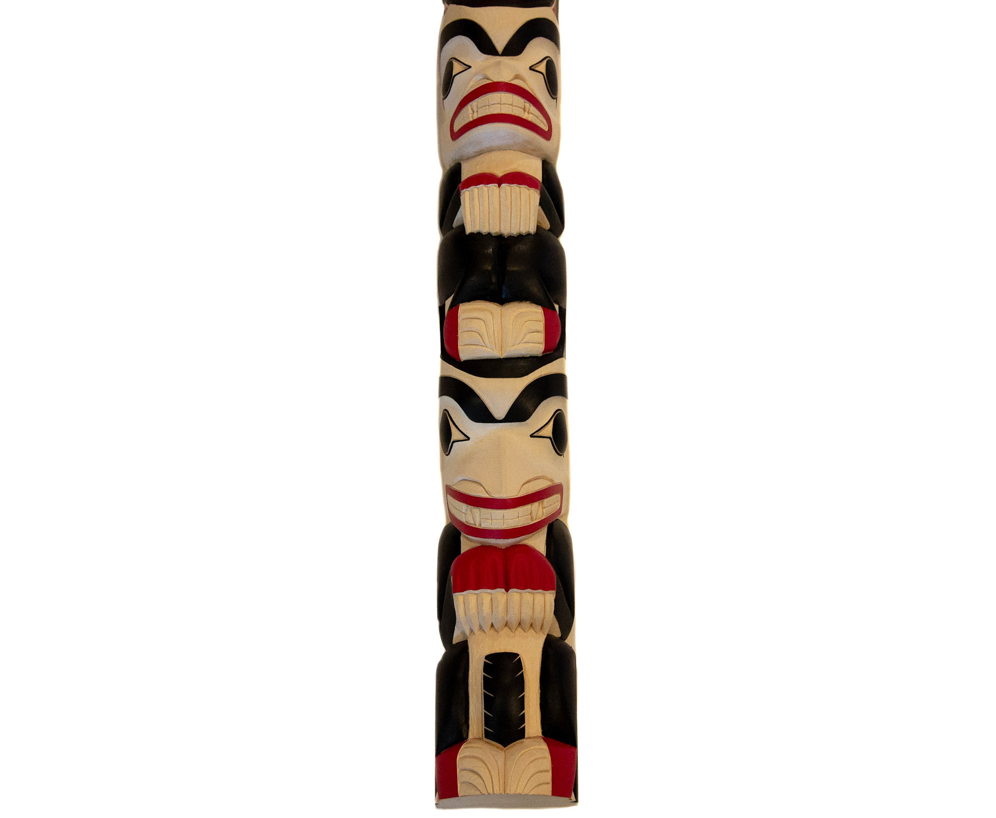 Five Figure Model Gitxsan Pole
