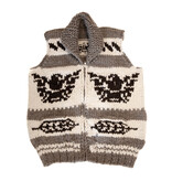 Cowichan Vest M/L  Eagle and Feather Design