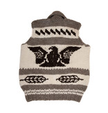 Cowichan Vest M/L  Eagle and Feather Design