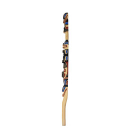 Coast Salish Talking Stick  - Raven, Bear, Salmon, Serpent