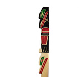 Coast Salish Talking Stick  - Eagle, Orca, Raven, Serpent