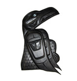 Haisla Black Raven Carving