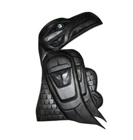 Haisla Black Raven Carving