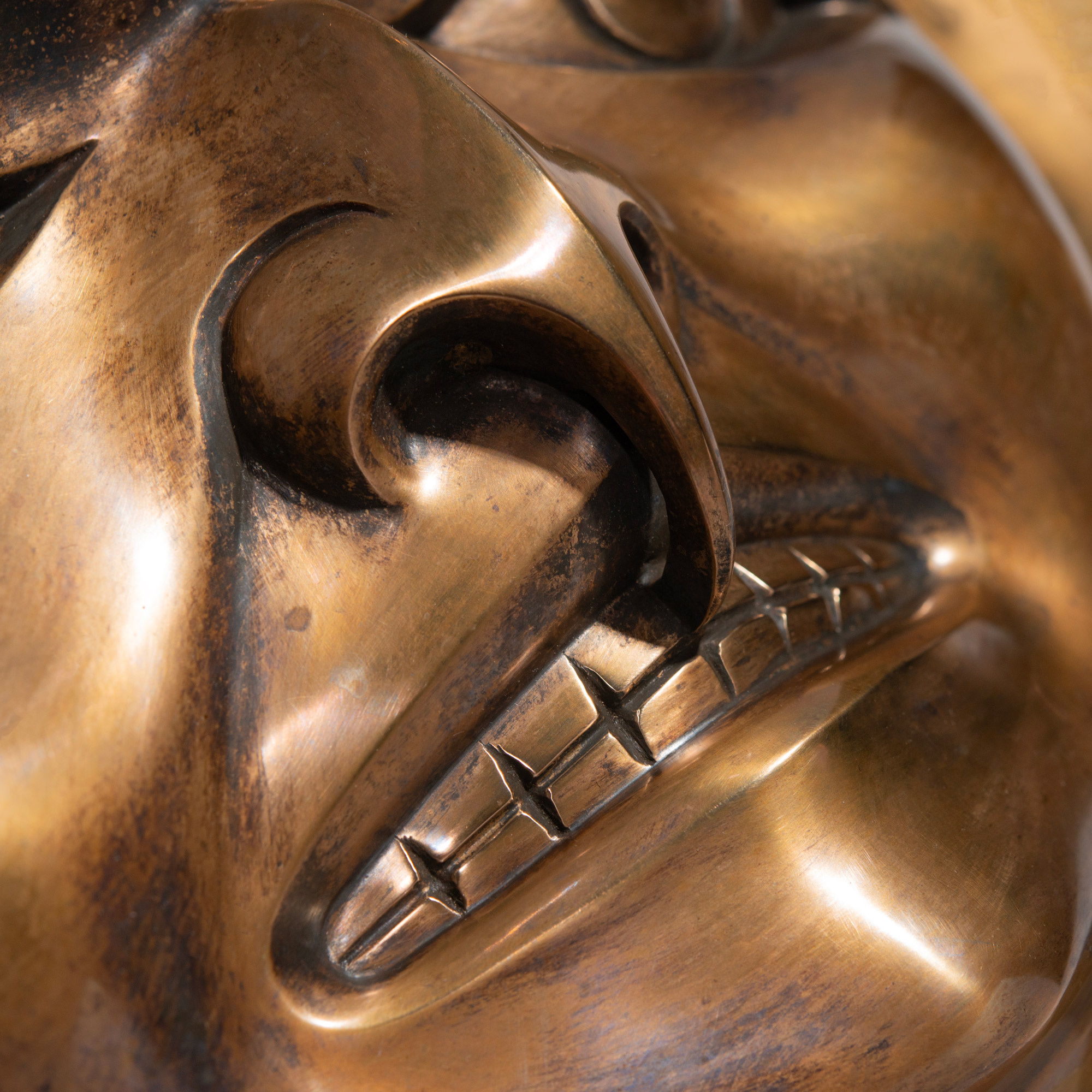 SOLD  Bill Reid Bronze Haida Killer Whale Spirit