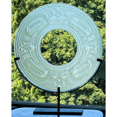 CUSTOM ORDER 'Soul Catcher' Glass Panel