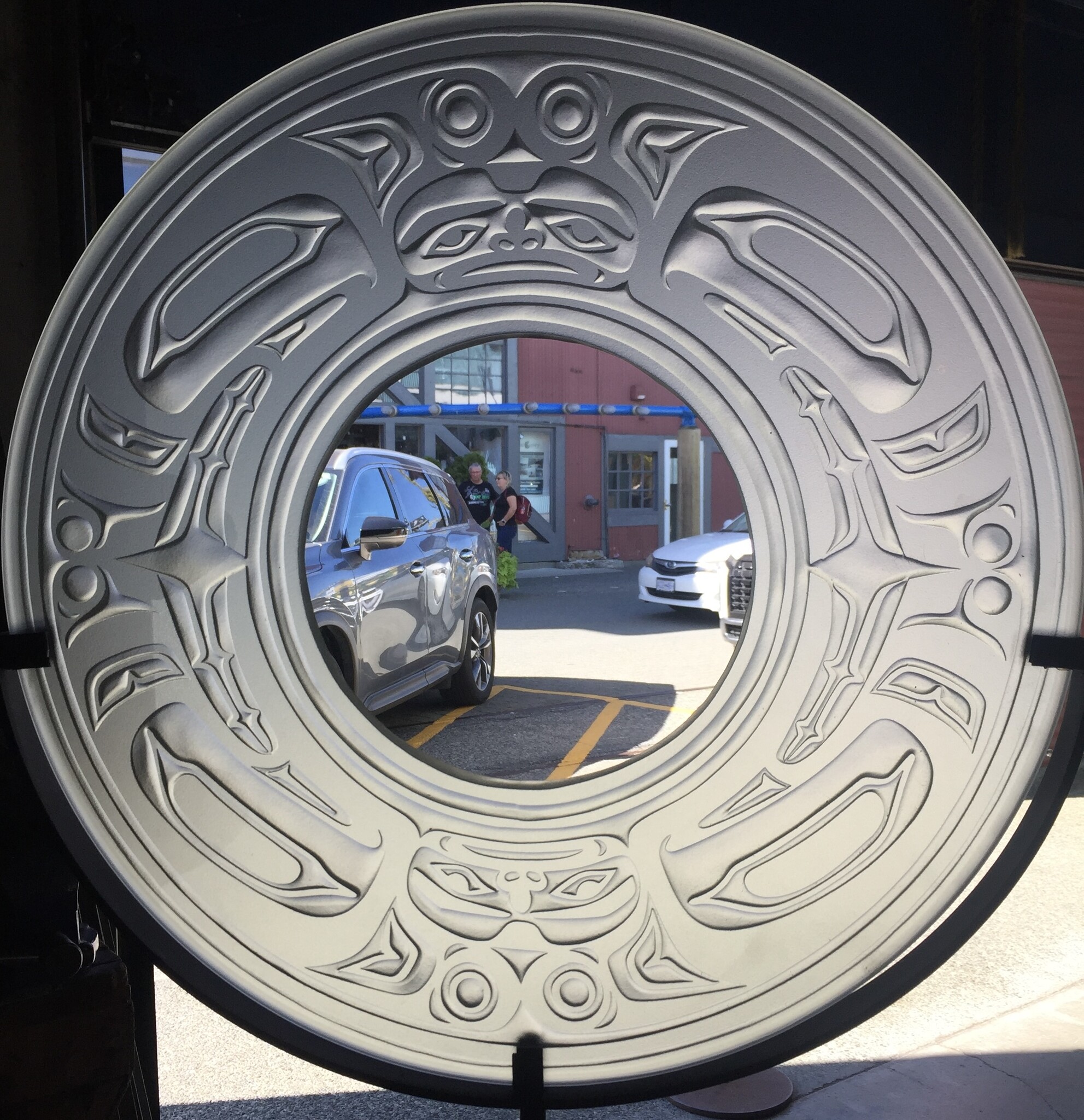 CUSTOM ORDER'Soul Catcher' Glass Panel