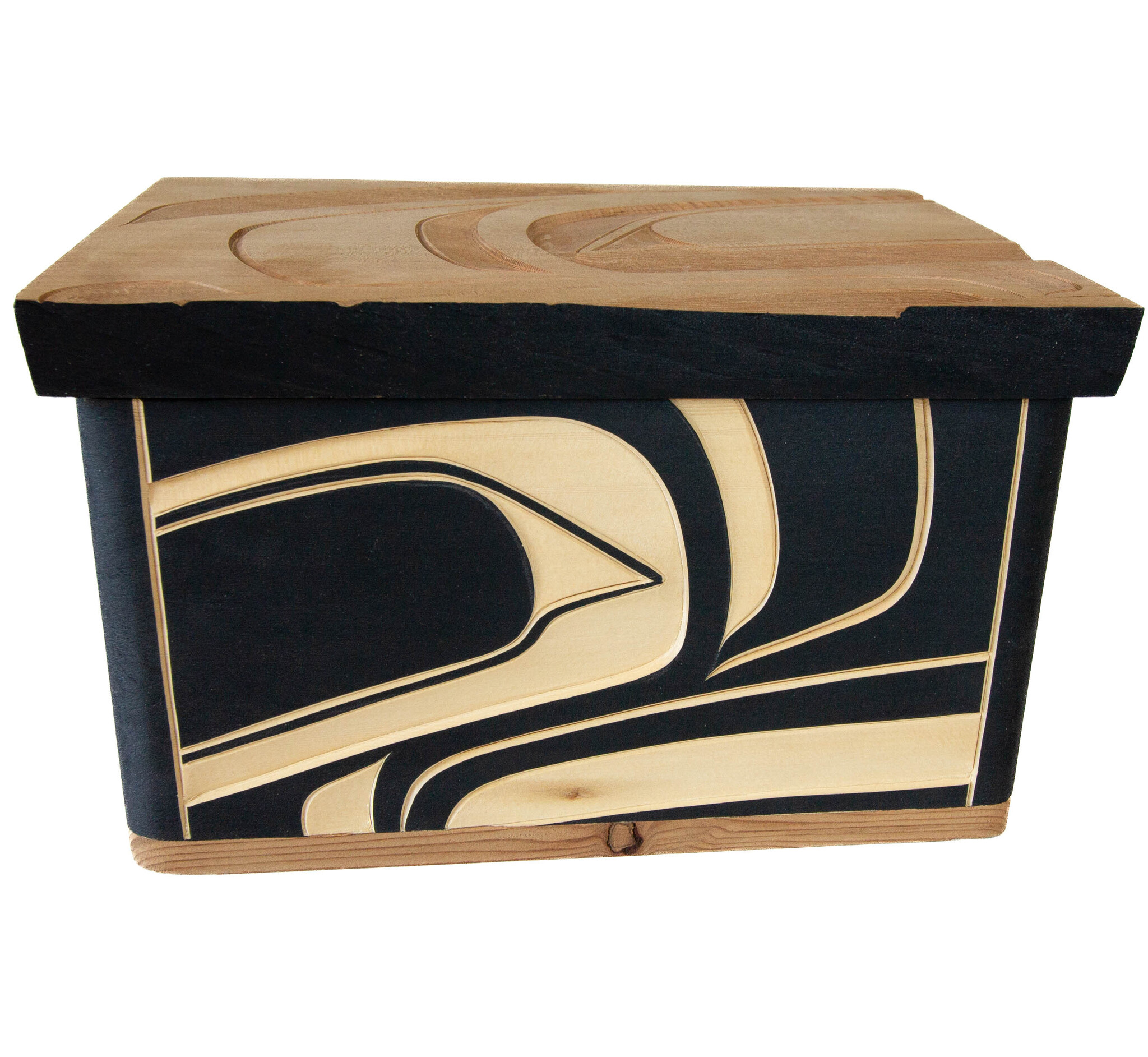 Gitxsan Raven Bentwood Box