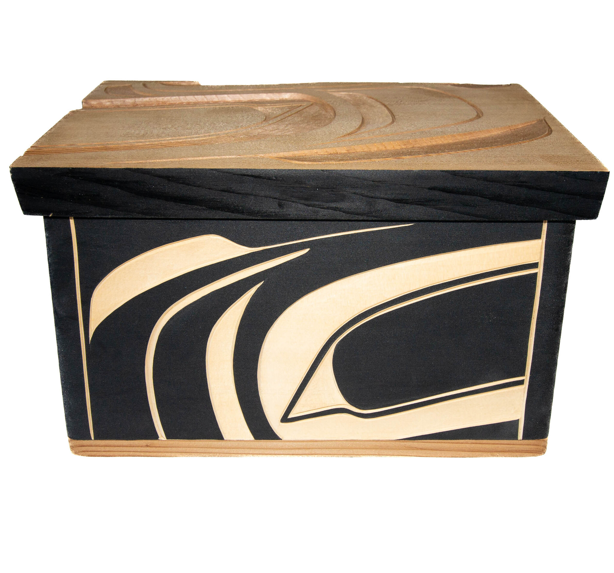 Gitxsan Raven Bentwood Box