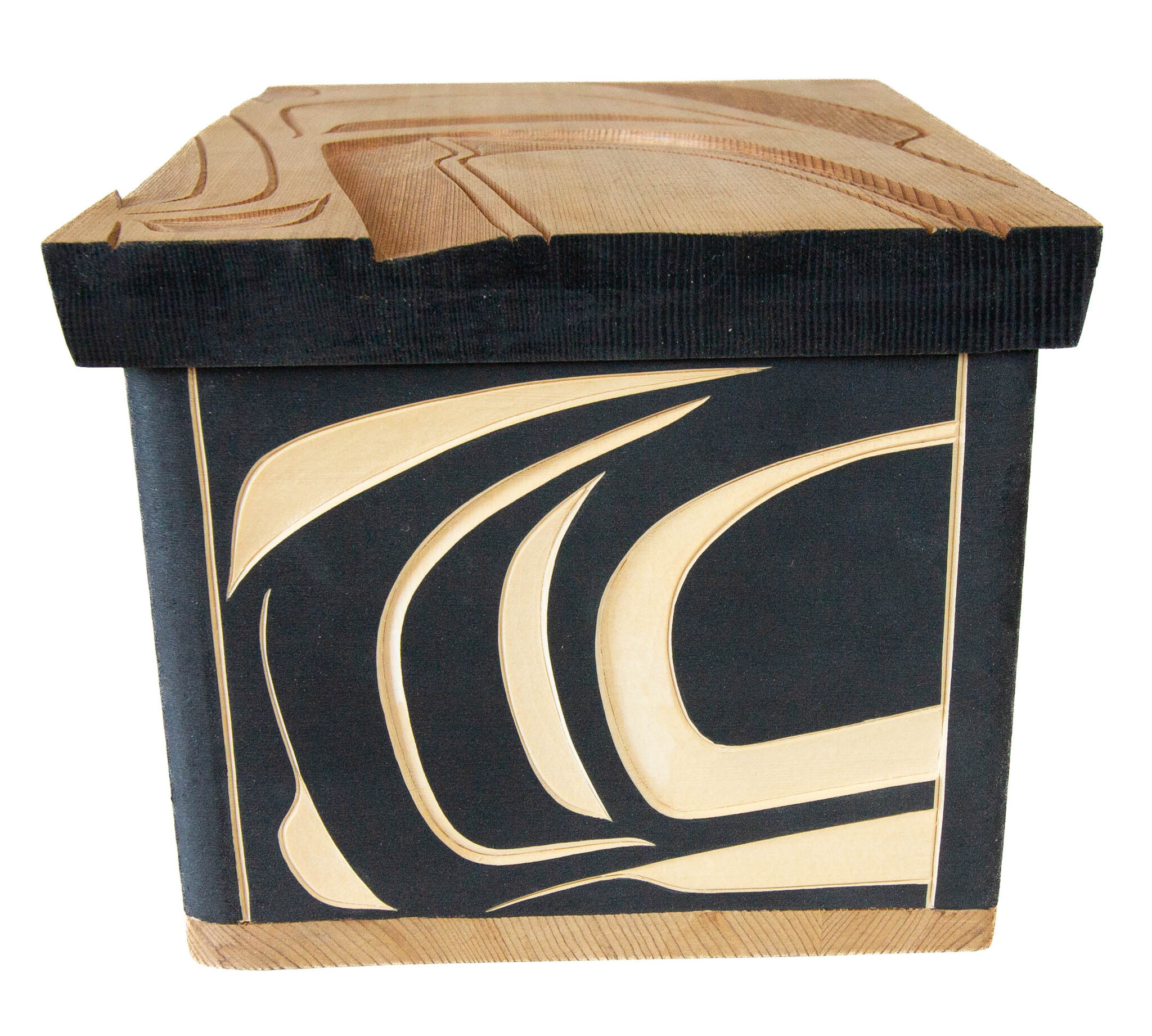 Gitxsan Raven Bentwood Box