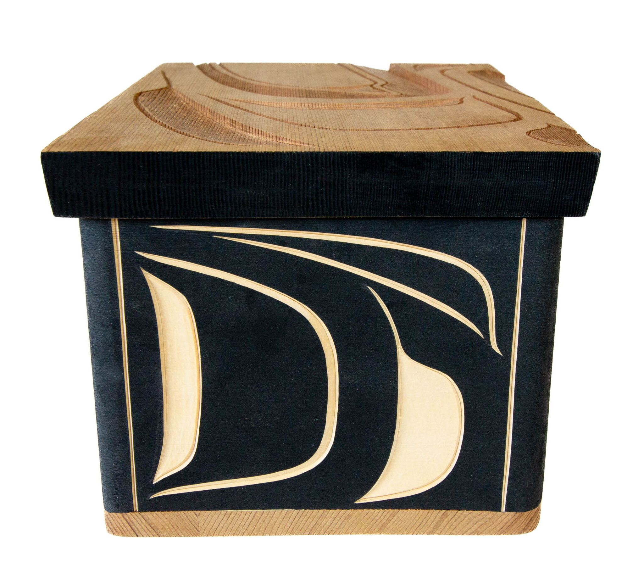 Gitxsan Raven Bentwood Box