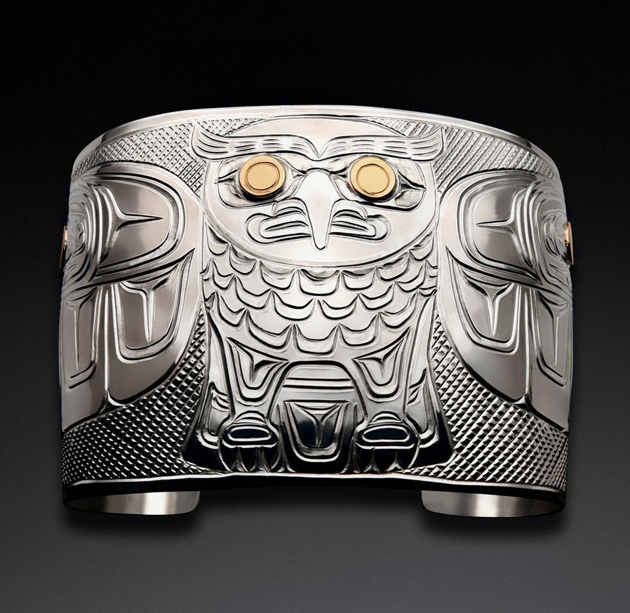 2" Owl Bracelet by Mathew Baker