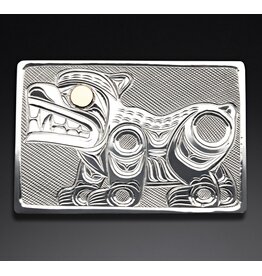 Richie Baker Silver Bear Buckle