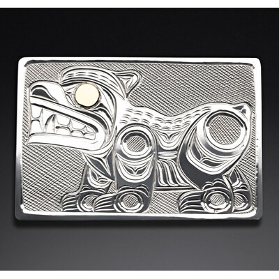 Richie Baker Silver Bear Buckle