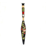 Indigenous Carved Bear Paddle 5'