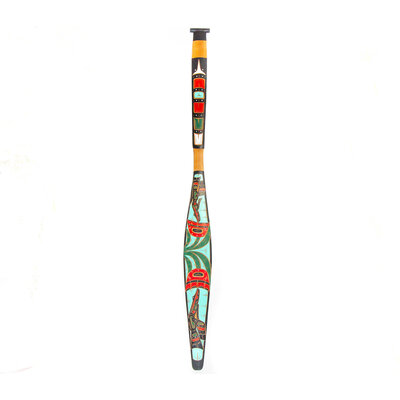Hand Carved 6' Hummingbird Paddle
