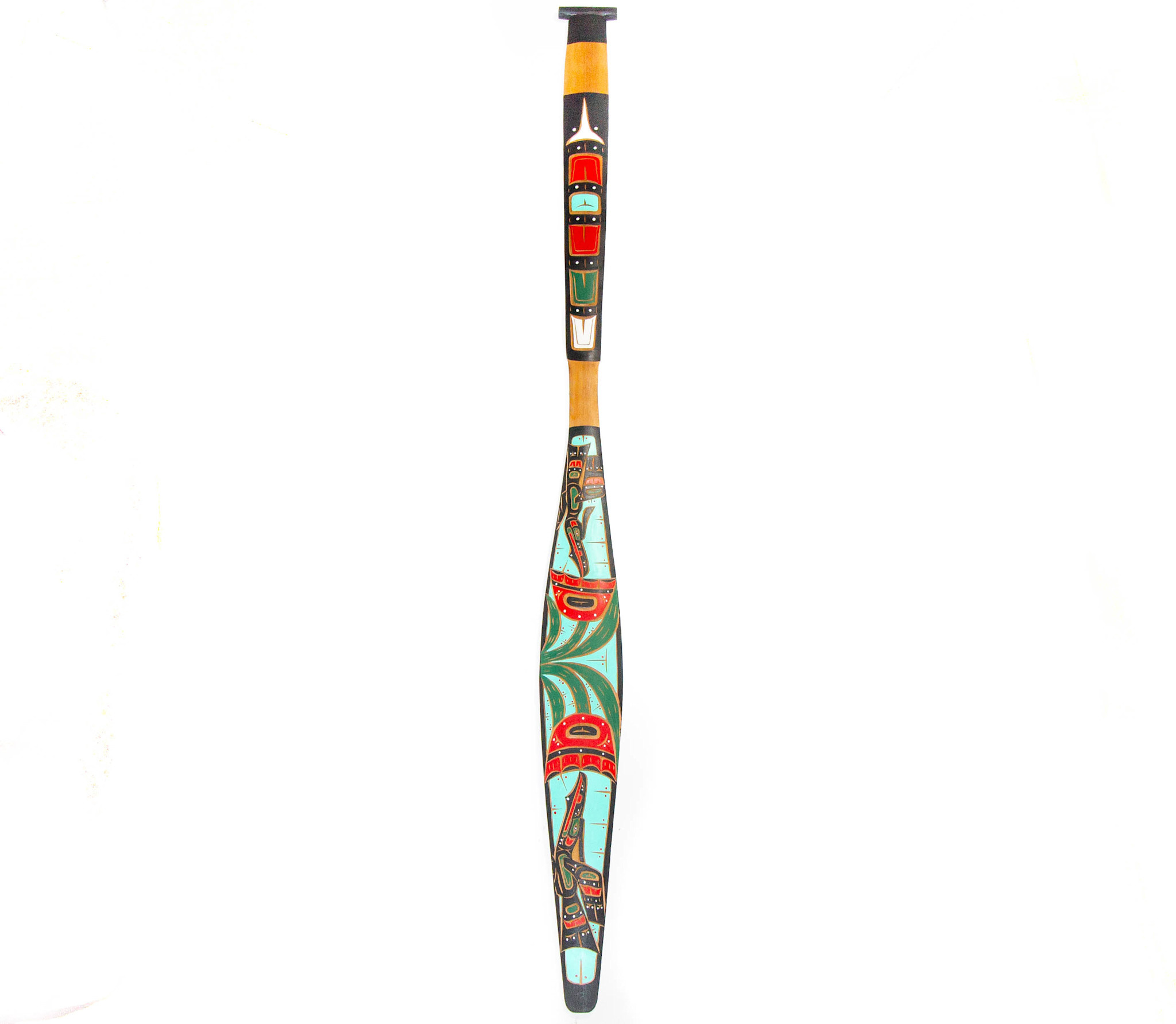 Hand Carved 6' Hummingbird Paddle