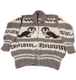 Owl Cowichan Sweater XXL