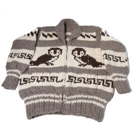 Owl Cowichan Sweater XXL