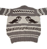 Owl Cowichan Sweater XXL