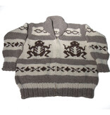 Cowichan Sweater XXL with Frog Design