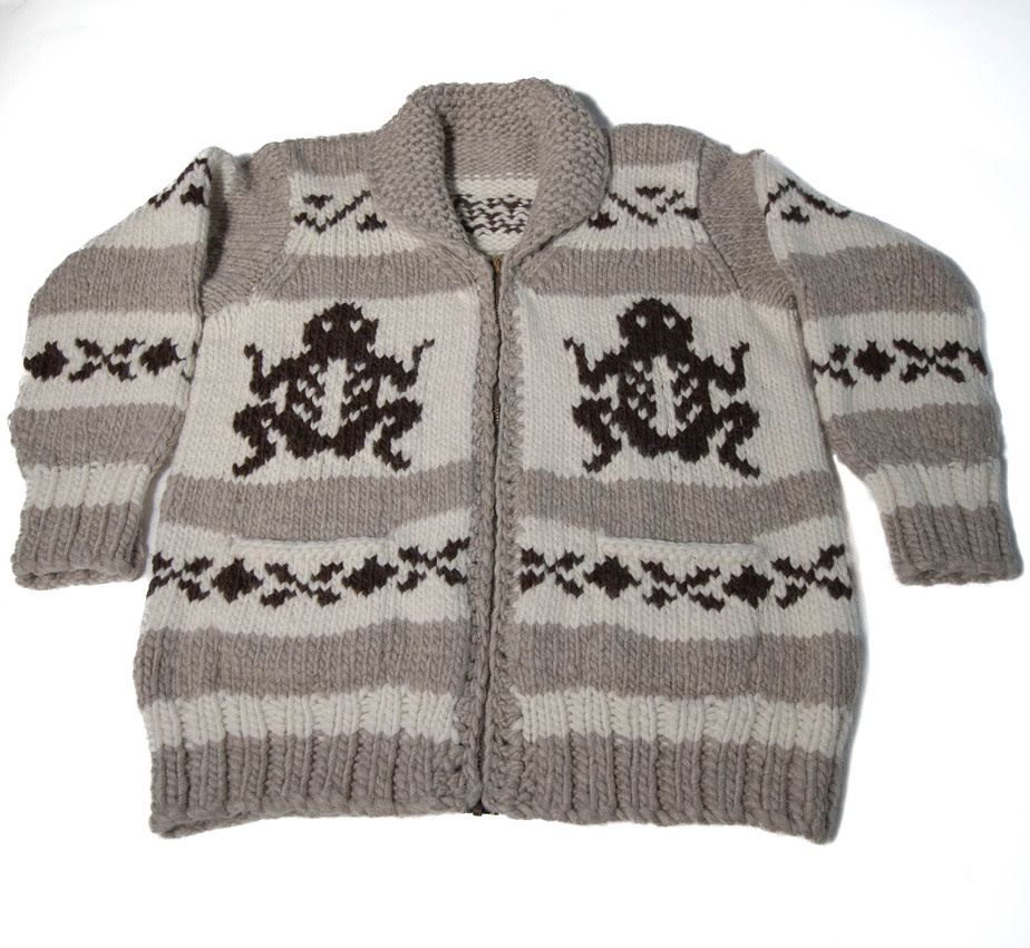 XL / XXL Cowichan Frog Sweater