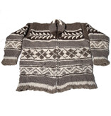 Cowichan Sweater Geometric XXL