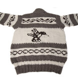 Cowichan Sweater XXL Hummingbird Design