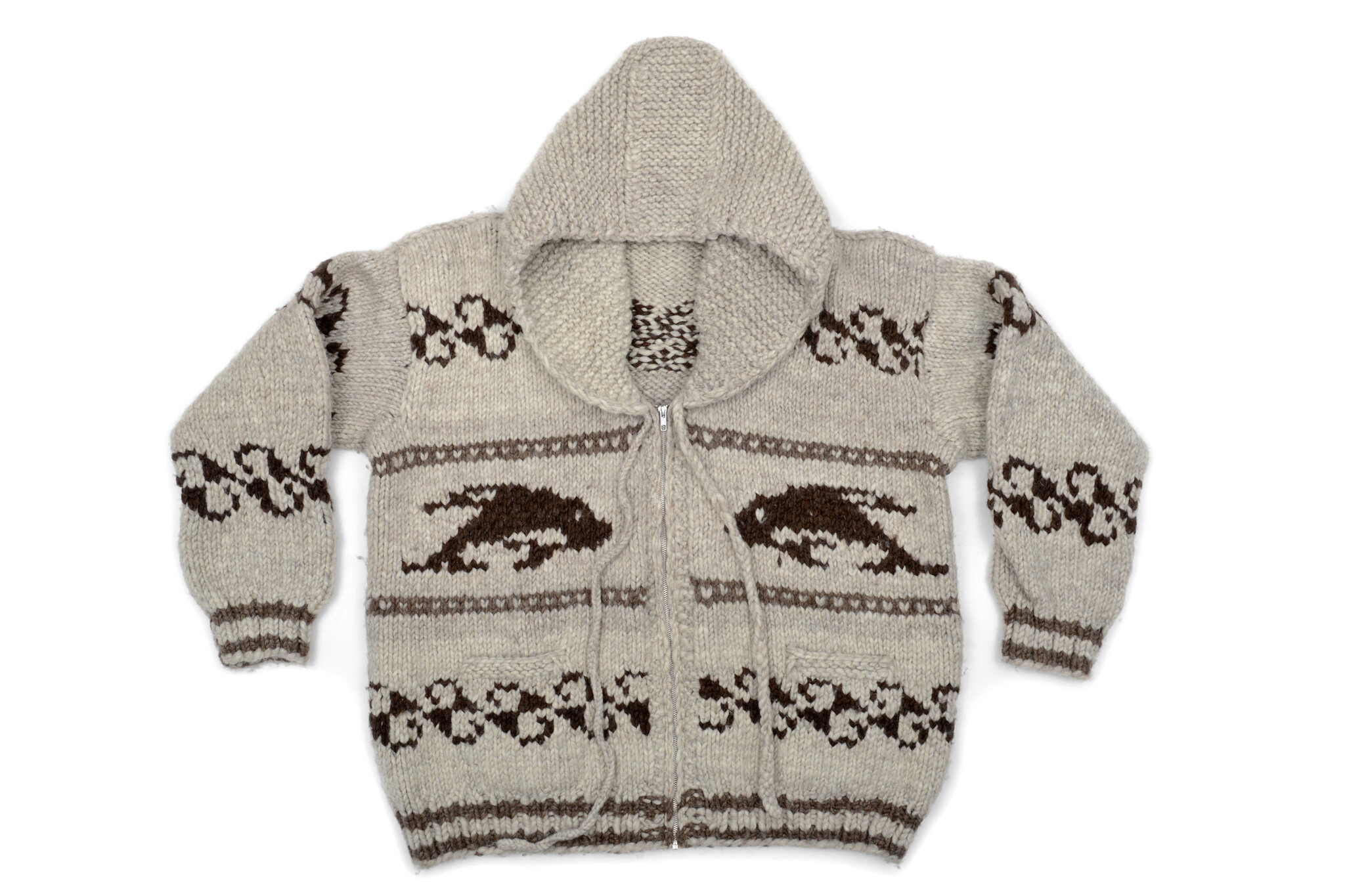 Killer Whale Cowichan Sweater