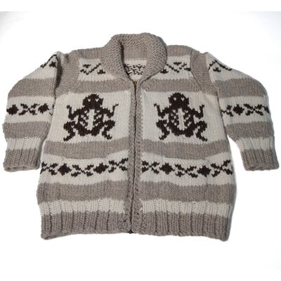 XL / XXL Cowichan Frog Sweater