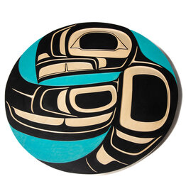 Hand Carved Gitxsan Eagle Panel
