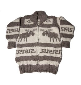 Cowichan Sweater Moose Design