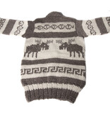 Cowichan Sweater Moose Design