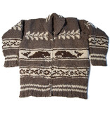 Cowichan Sweater M Killer Whale