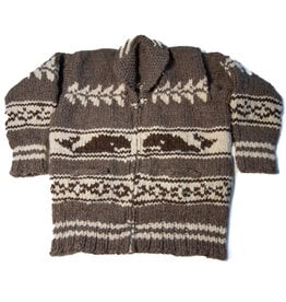 Cowichan Sweater M Killer Whale