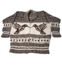 Cowichan Hummingbird Sweater L