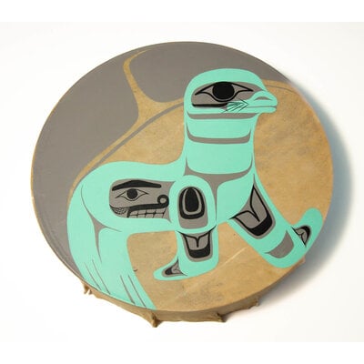 Haida Female Sea Lion Drum