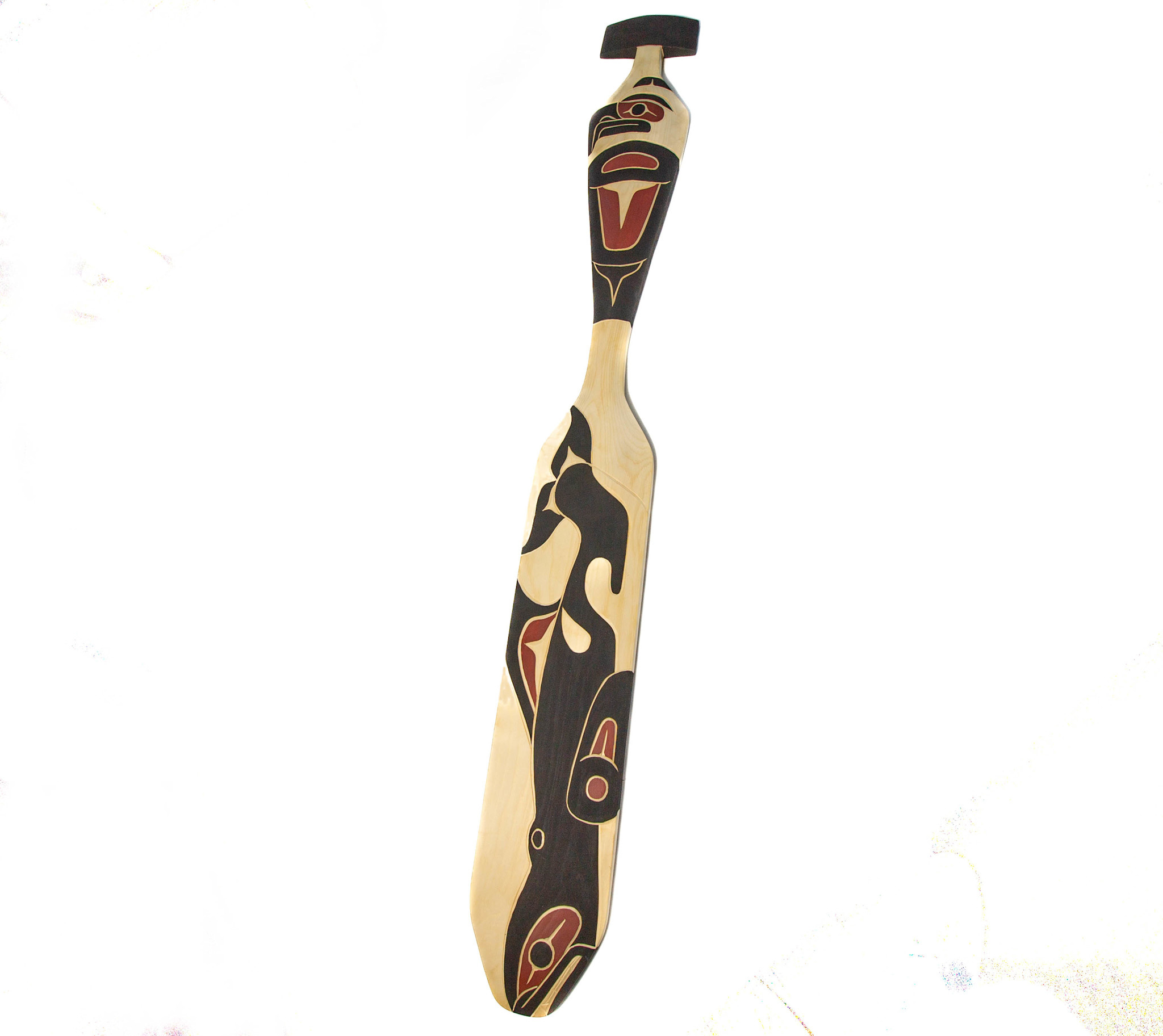 4' Yellow Cedar Orca Paddle