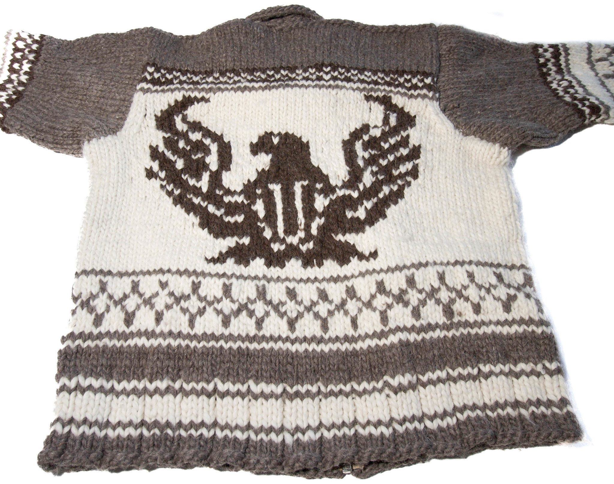 Cowichan Sweater XL Thunderbird