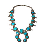 SOLD  Vintage Squash Blossom Necklace