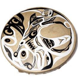 Nu-Chah-Nulth Painted Drum