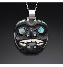 Jay Simeon Grizzly Bear Pendant