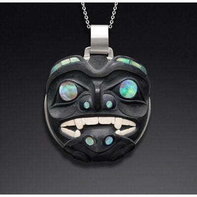 Jay Simeon Grizzly Bear Pendant