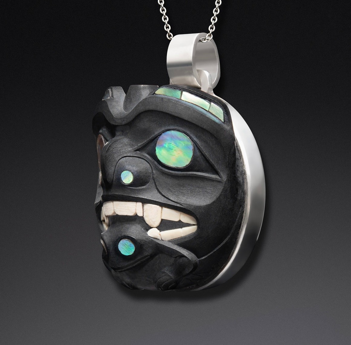 Jay Simeon Grizzly Bear Pendant