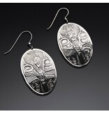 Silver Butterfly Earrings